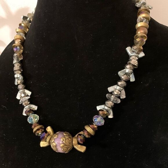 Large Beaded Necklace  - Picture 3 of 5